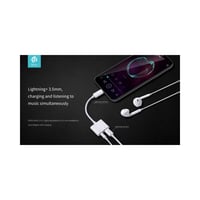 وصلة ايفون سماعة و شاحن 2 في 1 ديفيا