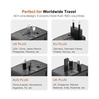 الشاحن الدولي 4 في 1 بقوة 45 واط ديفون