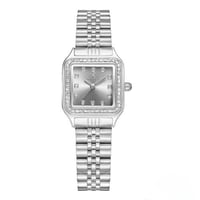 ساعة نسائية [ A05C-S ] بلونين ذهبي وفضي