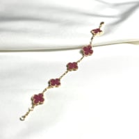 اسوارة فان كليف 5 وردات كبيرة - شامل الملحقات