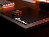 Mousepad Glass - Black- 490x420 MM