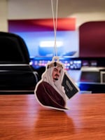 تعليقة سيارة معطرة - بتصميم الملك فيصل “