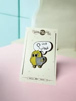 ستيكر لاصق معدني للجوال - وين قهوتي ؟