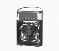 مروحة مع رذاذ بارد