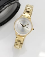 ماركه BROSHA نسائي ذهبي ميناء فضي