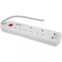 توصيلة كهربائية السيف 5 متر مع فتحات USB