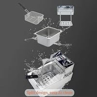 قلاية كهربائية عميقة 6 لتر 2500 واط