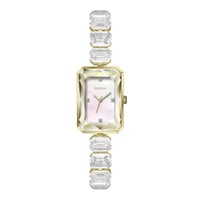 ساعه نسائيه بروشا ذهبي ميناء صدف