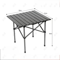 مجموعه الطلعه كرسيين وطاوله قابله للطي