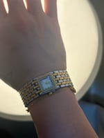 ماركه فلامور نسائي مستطيل موديل كارتير فضي ميناء ا...