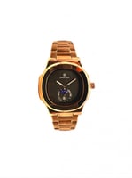 ساعه رجاليه ماركه LOUIS NICE نحاسي ميناء رصاصي