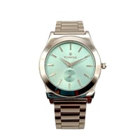 ساعه رجاليه فلامور كلاسيك فضي ميناء تفني