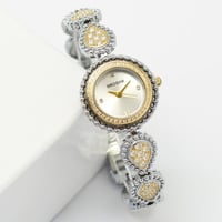 ساعه نسائيه فان كليف لونين فصوص ميناء فضي