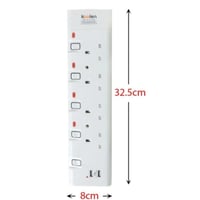 توصيله كهربائيه من كولين باربع مناقذ