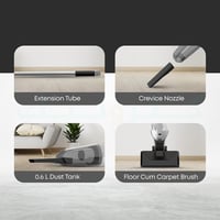 مكنسة كهربائية الذكية 2 في 1 شفط قوي 600 واط، وطول...