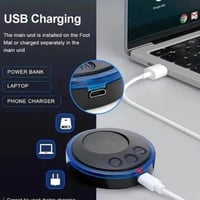 عرض جهاز القدم بالنبضات الكهربائية مع جهاز الرقبة...