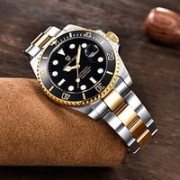 ساعة رجالي فخمة موديل رولكـس GMT