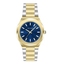 ساعه رجاليه ماركة BROSHA لونين ميناء ازرق