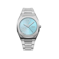 ساعه رجاليه ماركه كاتيرا لون سماوي