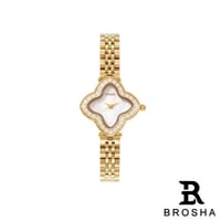 ساعة نسائية فان كليف الجديدة ذهبي ميناء صدف