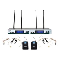 ميكروفون لاسلكي ماركة NEDA مدى 120 متر مزدوج علاقي...