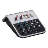 جهاز مكسر صوت صغير يوركس 4-Channel Mini Mixer .