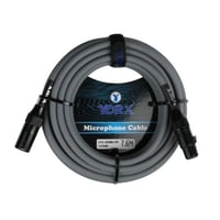 كيبل مايكروفون 7.6 متر يوركس XLR ذكر انثى IP-181BX...