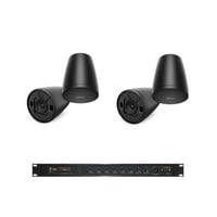 باكيج 4 سماعات بوز معلقة 16 وات مع جهاز أمبليفاير...