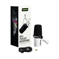 شور MV7+-W مايكروفون