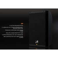 سماعات كبيره بلوتوث 8 انش 150 وات RMS احترافية نشط...