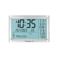 ساعات مواقيت الصلاة ماركة AL-HARAMEEN مكتبية وجدار...