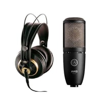 باقة سماعة راس سلكية مع مايك لتجهيز استوديو منزلي...