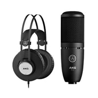 باكج سماعات راس سلكية مع ميكروفون استوديو لتجهيز س...