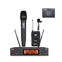 نظام ميكروفون لاسلكي مع جهاز استقبال احترافي ماركة...