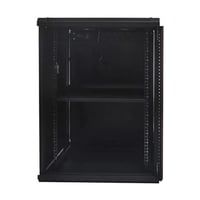 دولاب تبريد وحفظ الأجهزة مقاس 12U مع مروحتين وقفل...