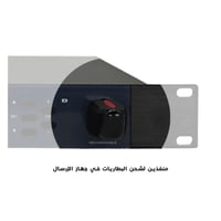 ميكروفون لاسلكي مزدوج يدوي ماركة NEDA تقنية UHF مد...