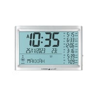 ساعات مواقيت الصلاة ماركة AL-HARAMEEN مكتبية وجدار...