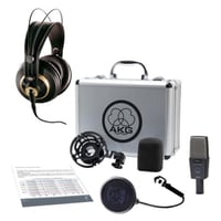 باكج سماعة راس سلكية مع ميكروفون استوديو مرجعي متع...