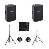 زوج سماعات كبيره مونتاربو باور B-110 مع ميكسر ألتو...