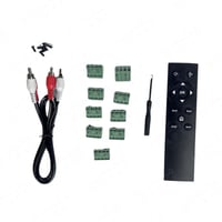 مضخم صوت احترافي 4 قنوات قدرة 800 واط وتحكم ذكي وا...