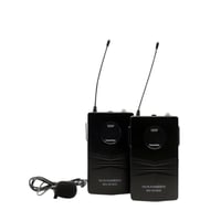 طقم لاقطات لاسلكية جيبي ماركة MAXMEEN مزدوج بنقاء...