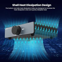 مضخم صوت هاي فاي A07 Max بقناتين 300 واط × 2، بتقن...