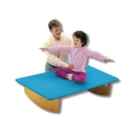 لوح توازن للتأهيل والعلاج الطبيعي خشب ورغوة مستطيل...