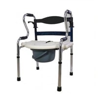 كرسي استحمام ألمنيوم قابل للتعديل مقعد 46 سم وزن 4...