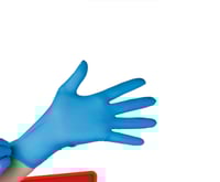 قفازات طبية نتريل بي كير خالية من اللاتكس بدون بود...