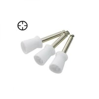 كوب بروفي للاستخدام مرة واحدة 100 قطعة | أبيض وفضي...