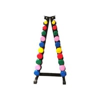 مجموعة أثقال دامبلز 10 زوج مع حامل – تنظيم وتنوع ا...