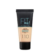 كريم أساس من Maybelline غير لامع ويغطي المسام 110...