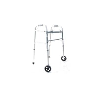 مشاية كبار لكبار السن بعجلات ستيل DY04915-CL قابلة...