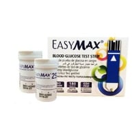جهاز قياس السكر ايزي ماكس مع شرائط وذاكرة 480 قراء...